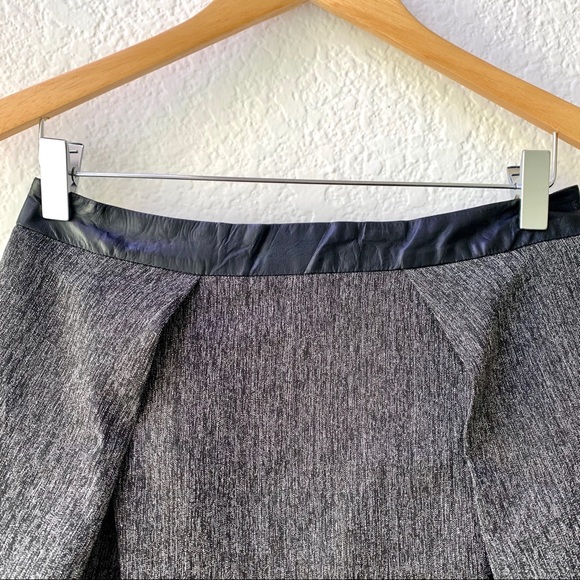 Line & Dot x Revolve Mini Skirt Faux Leather Trim - Picture 4 of 6